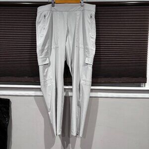 Athleta  Women Cargo pants Color: stone SZ: 14